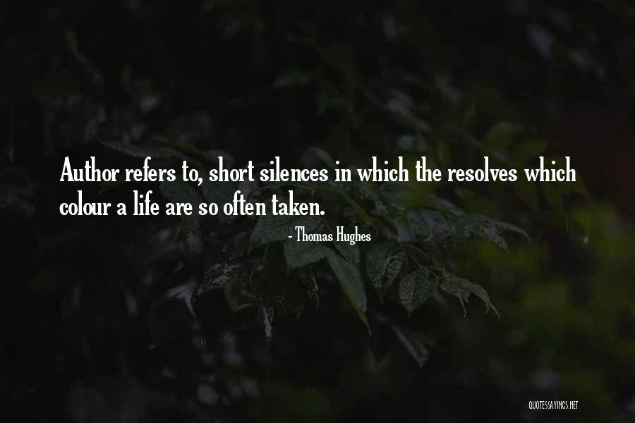 Miisan Quotes By Thomas Hughes Miisan Quotes By Thomas Hughes