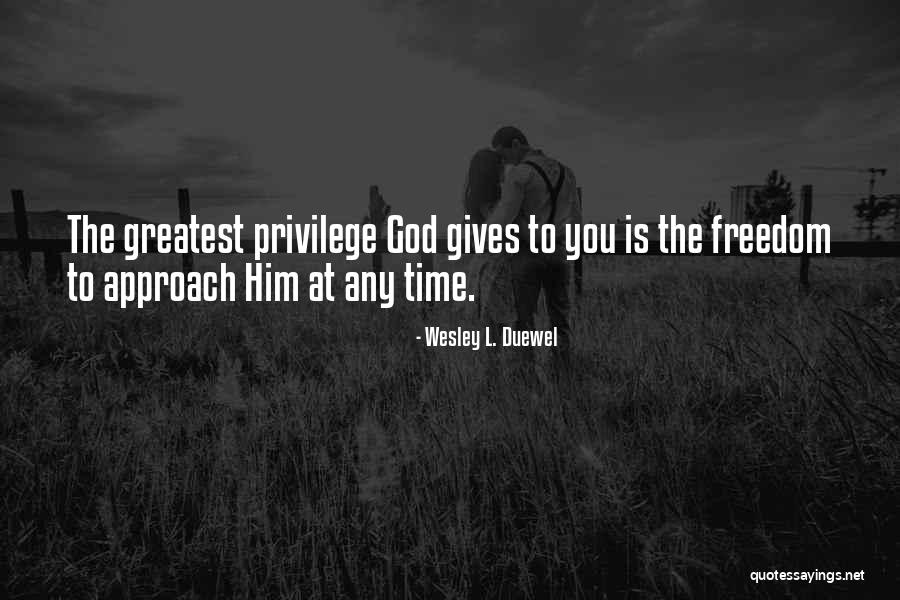Mijem Firekeepers Quotes By Wesley L. Duewel Mijem Firekeepers Quotes By Wesley L. Duewel