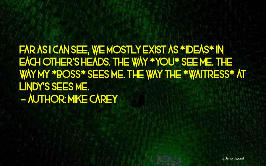 Mike Carey Quotes 820290