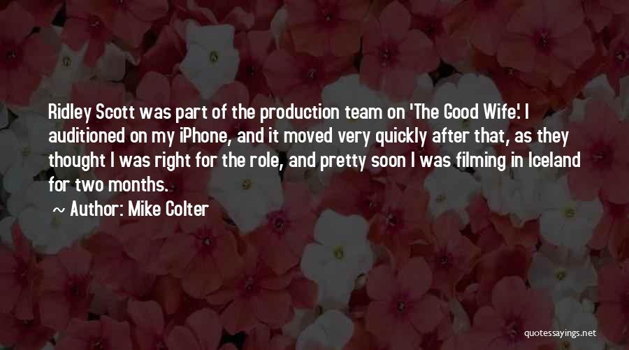 Mike Colter Quotes 906529
