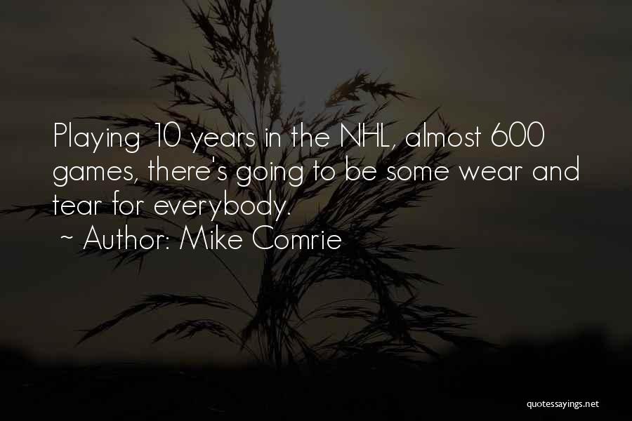 Mike Comrie Quotes 532550