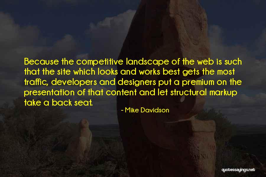 Mike Davidson Quotes 985622