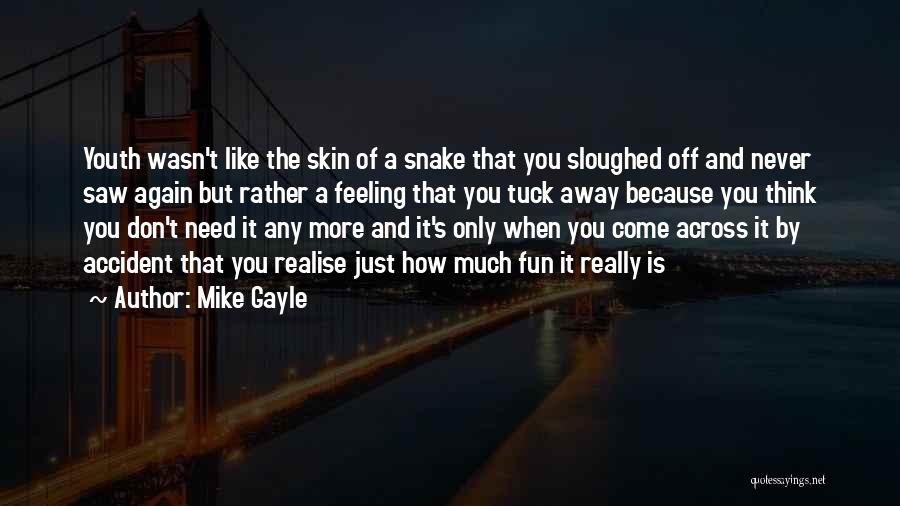 Mike Gayle Quotes 710137