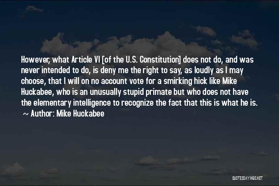 Mike Huckabee Quotes 330543