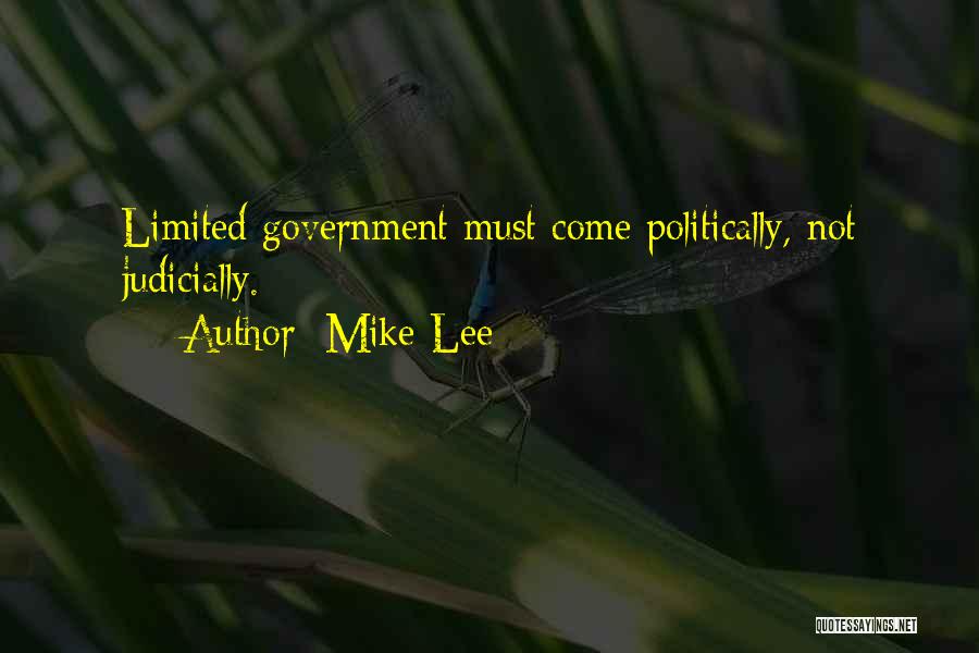 Mike Lee Quotes 102958