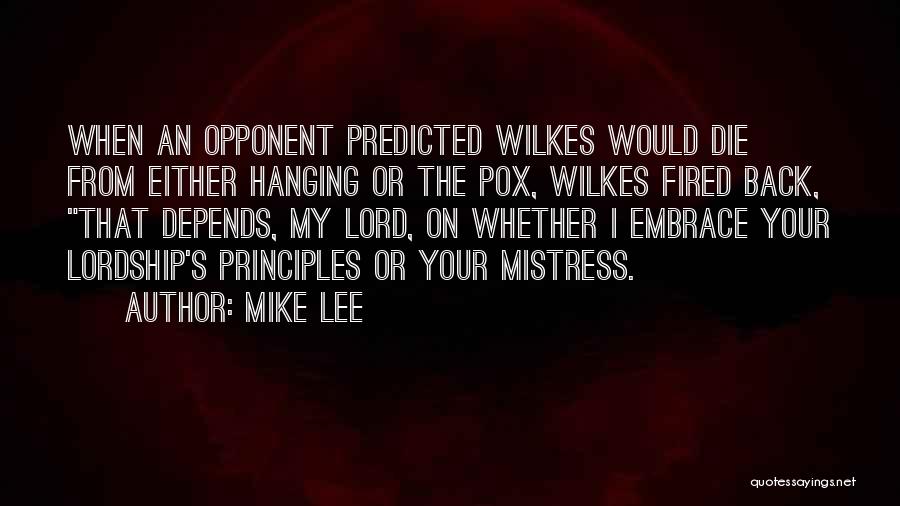 Mike Lee Quotes 886061