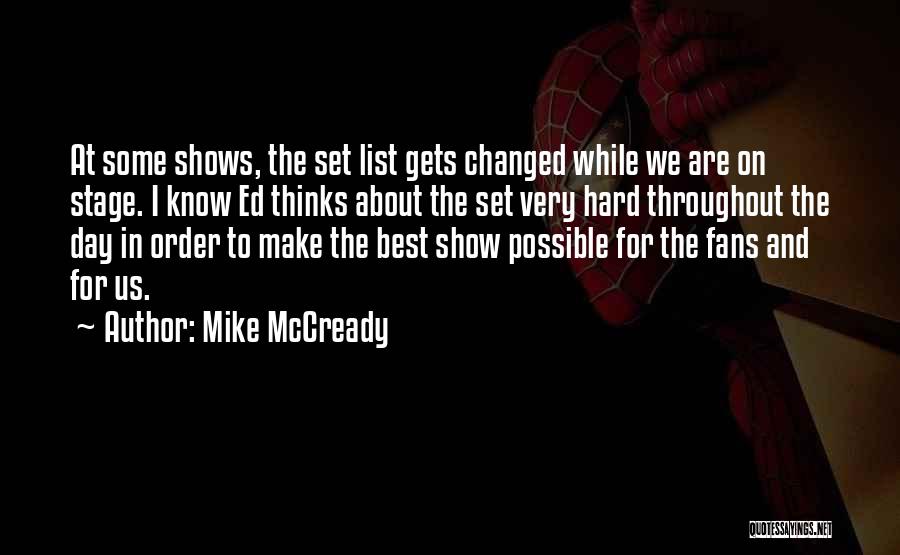 Mike McCready Quotes 530355