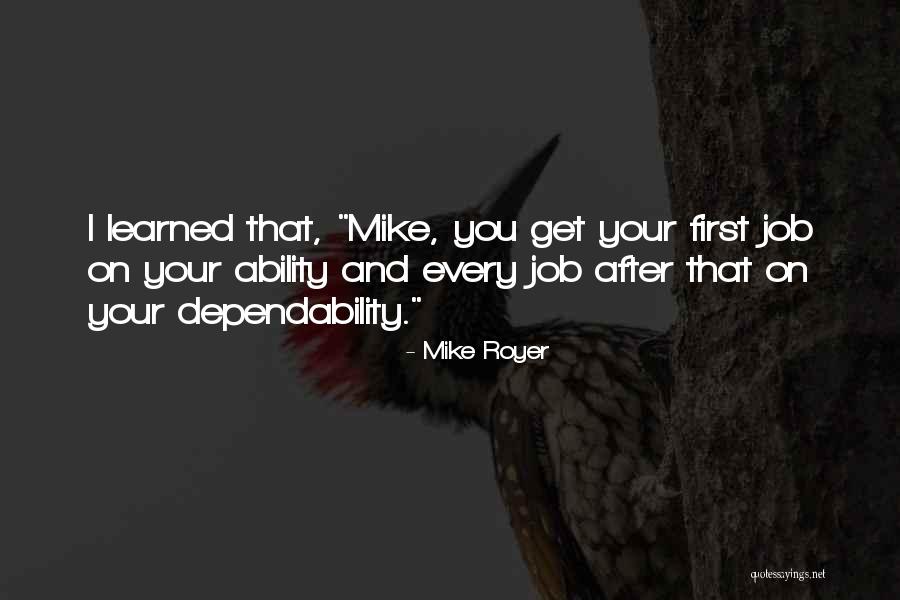 Mike Royer Quotes 977837