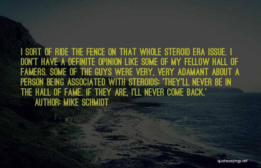 Mike Schmidt Quotes 1662412