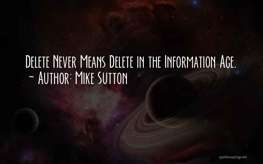 Mike Sutton Quotes 1055164
