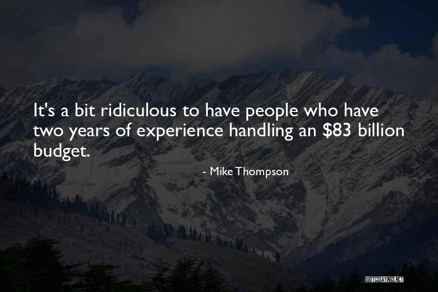 Mike Thompson Quotes 2042593