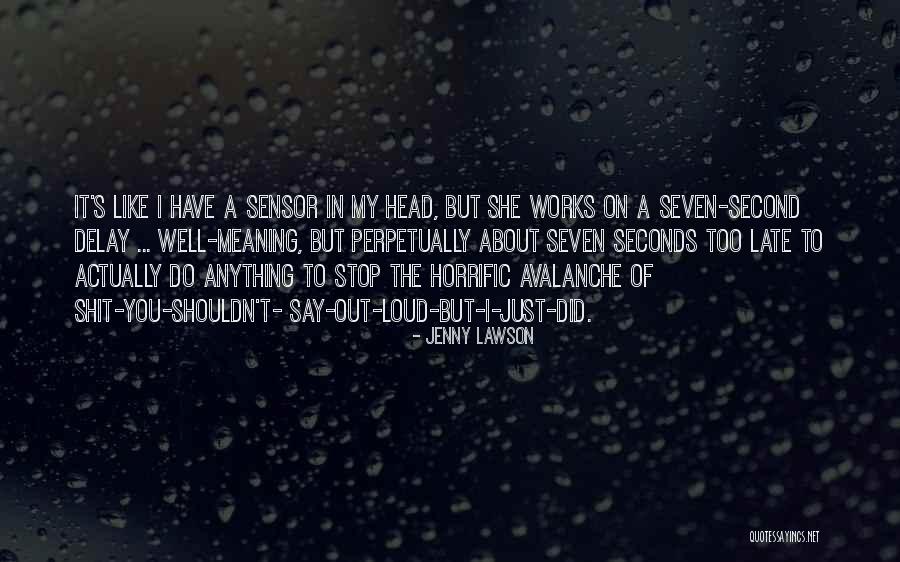 Mikey Cobban Quotes By Jenny Lawson Mikey Cobban Quotes By Jenny Lawson