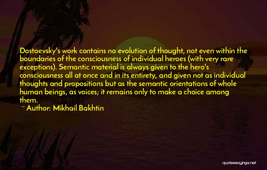 Mikhail Bakhtin Quotes 1555713