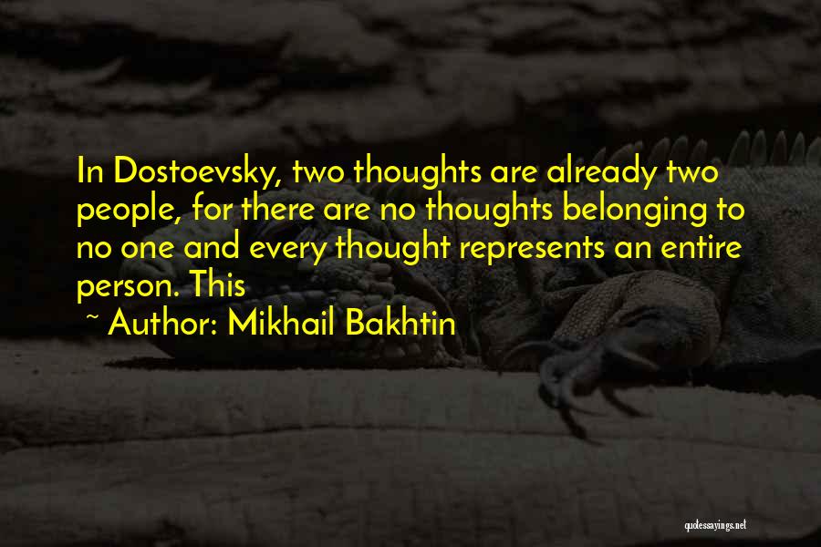 Mikhail Bakhtin Quotes 208239