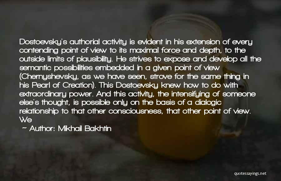 Mikhail Bakhtin Quotes 584418