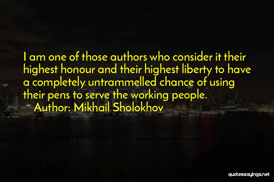 Mikhail Sholokhov Quotes 852613