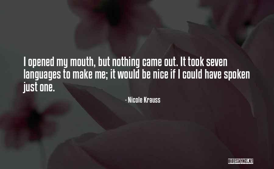 Mikitasports Quotes By Nicole Krauss Mikitasports Quotes By Nicole Krauss