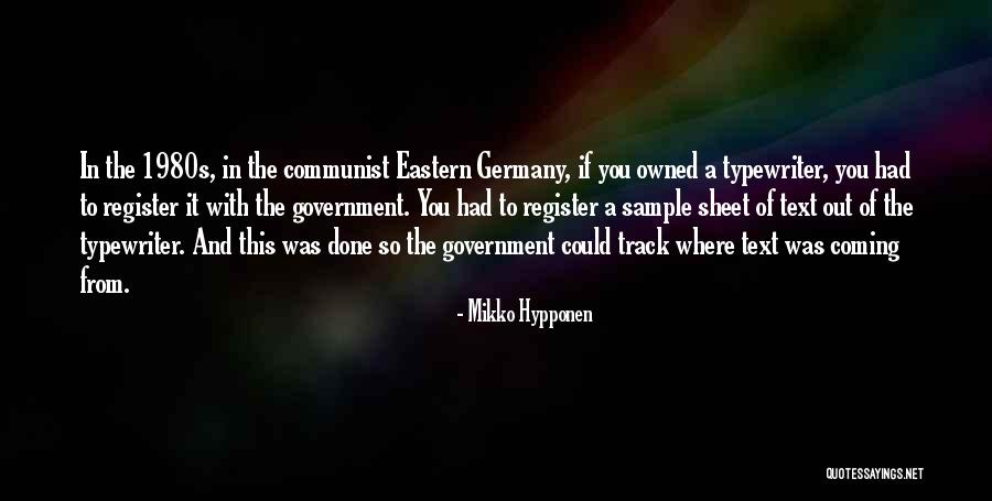 Mikko Quotes By Mikko Hypponen Mikko Quotes By Mikko Hypponen