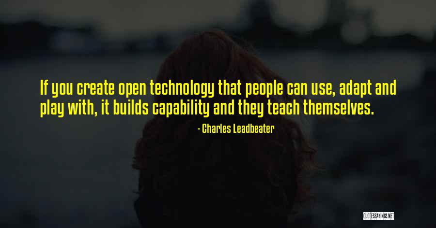 Mikkola Corporation Quotes By Charles Leadbeater Mikkola Corporation Quotes By Charles Leadbeater