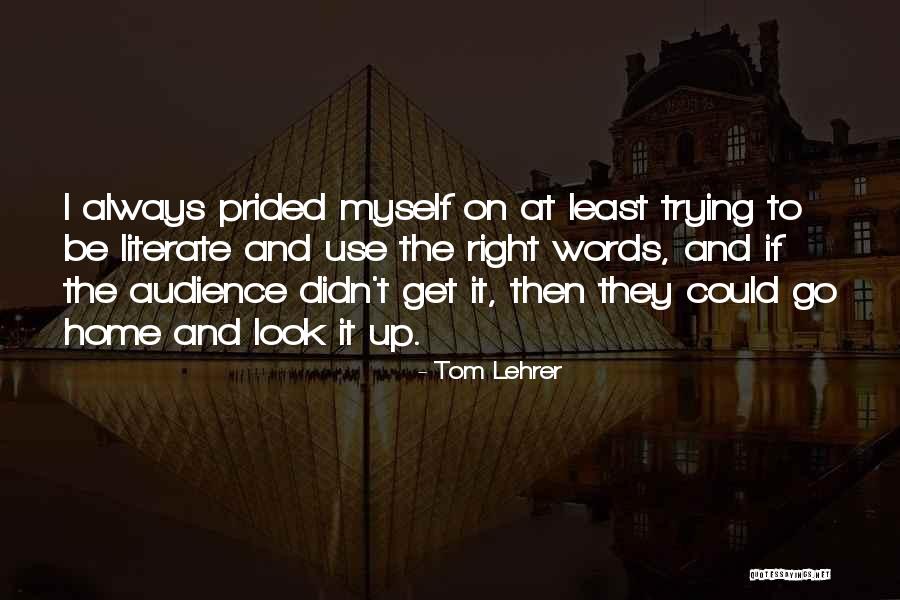 Milan Piolo Pascual Quotes By Tom Lehrer Milan Piolo Pascual Quotes By Tom Lehrer