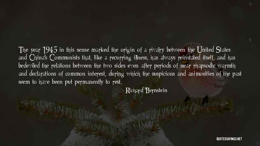 Milchev New York Quotes By Richard Bernstein Milchev New York Quotes By Richard Bernstein