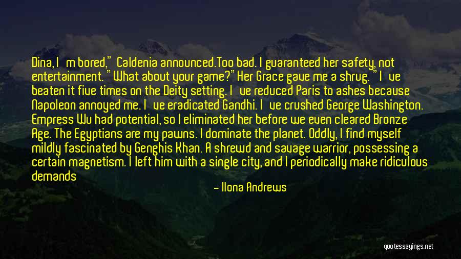 Mildly Quotes By Ilona Andrews Mildly Quotes By Ilona Andrews
