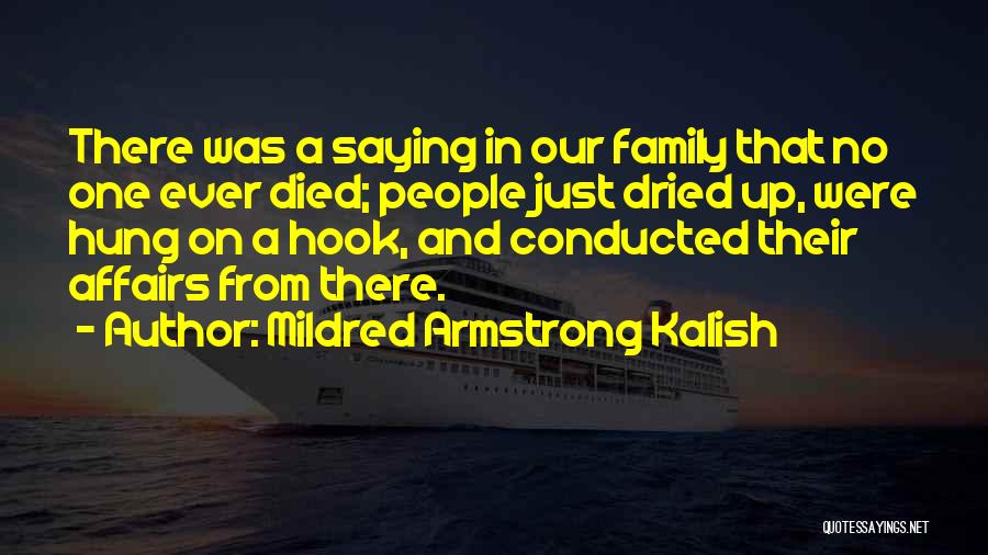 Mildred Armstrong Kalish Quotes 188648