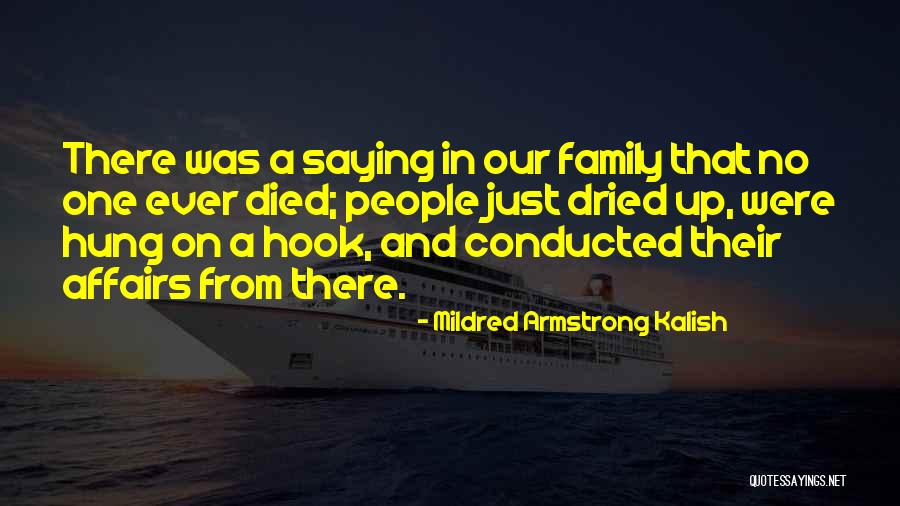 Mildred Armstrong Kalish Quotes 188648