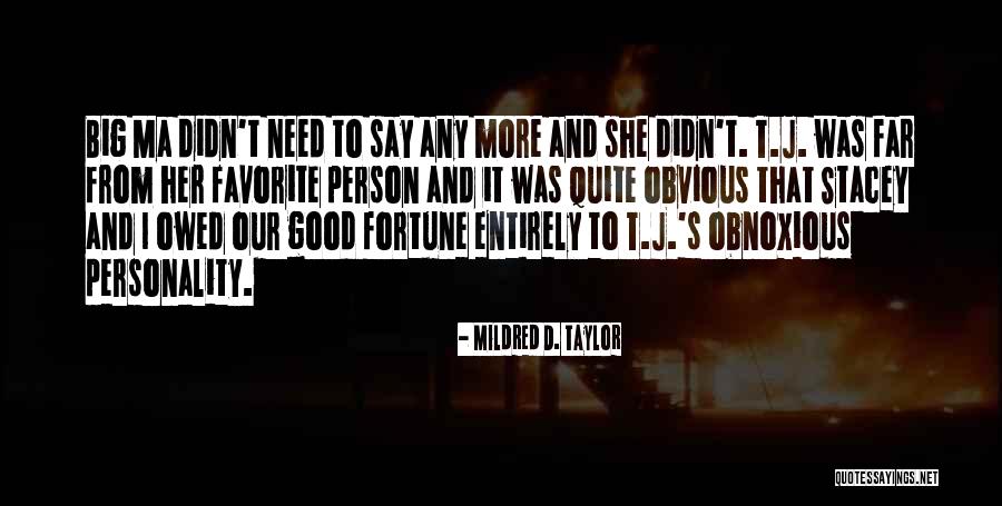 Mildred D. Taylor Quotes 190487 Mildred D. Taylor Quotes 190487