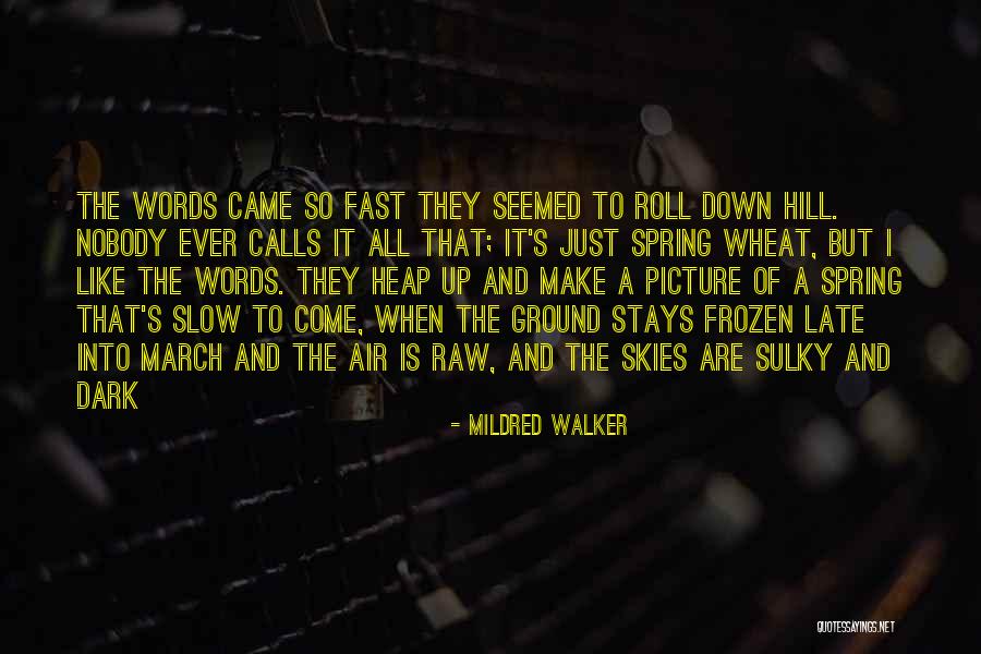 Mildred Walker Quotes 928253 Mildred Walker Quotes 928253