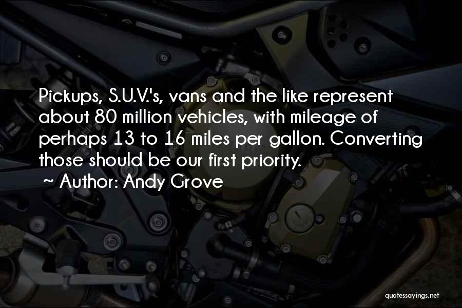 Mileage Quotes By Andy Grove