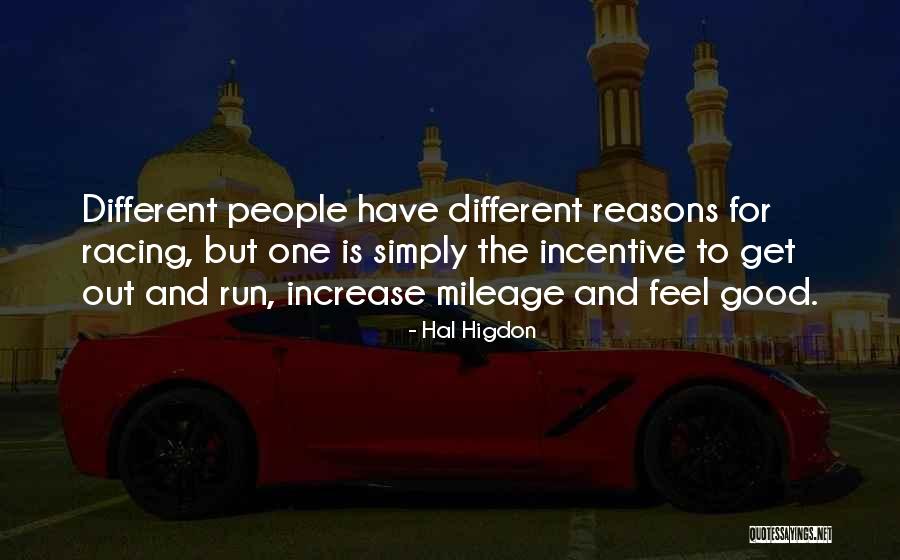 Mileage Quotes By Hal Higdon