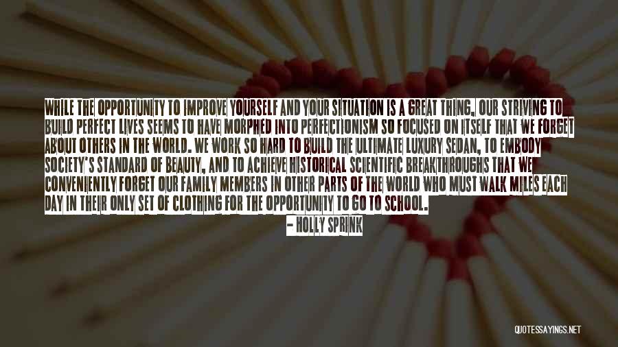 Miles And Love Quotes By Holly Sprink