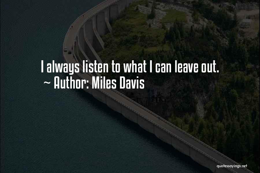 Miles Davis Quotes 1542739