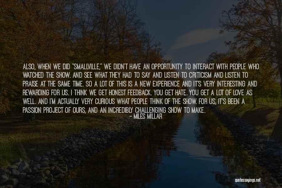 Miles Millar Quotes 1818536 Miles Millar Quotes 1818536