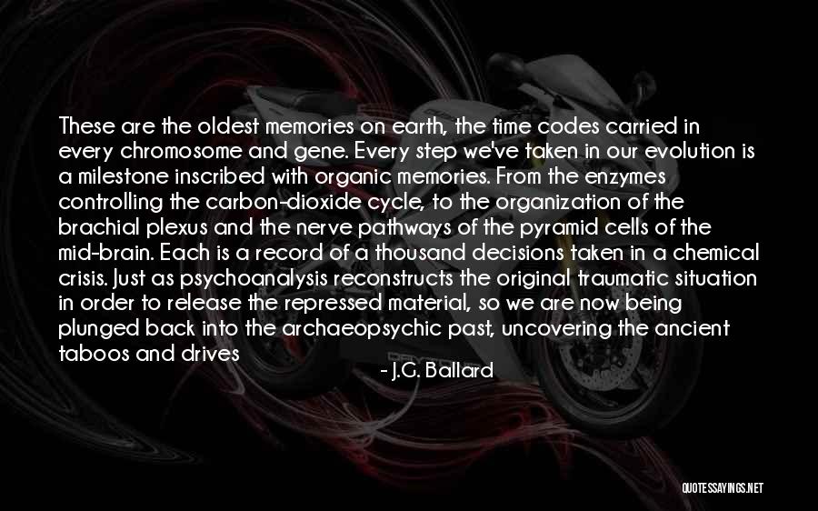 Milestone Quotes By J.G. Ballard