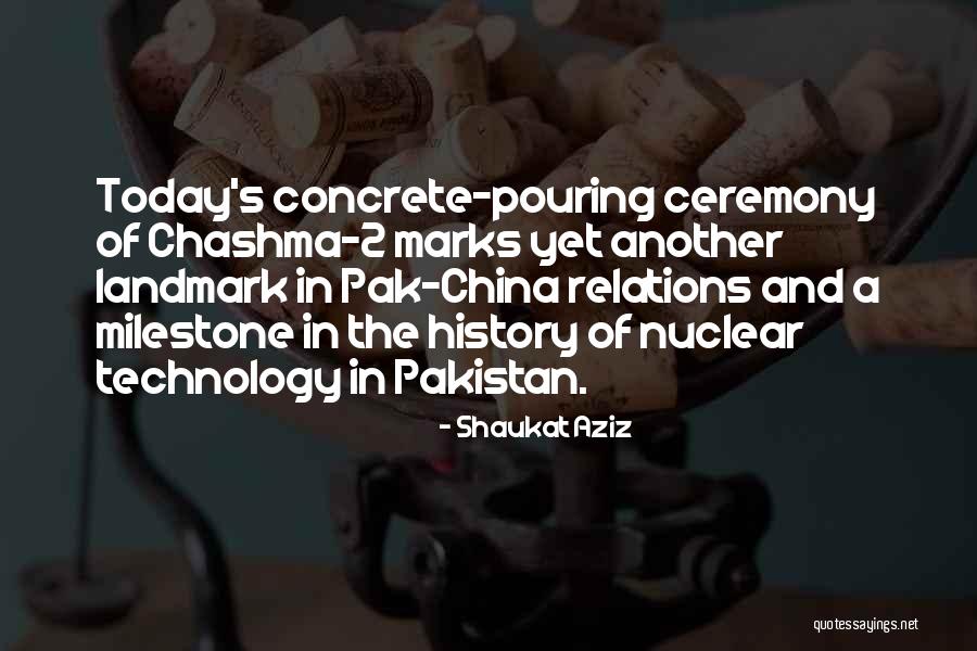 Milestone Quotes By Shaukat Aziz