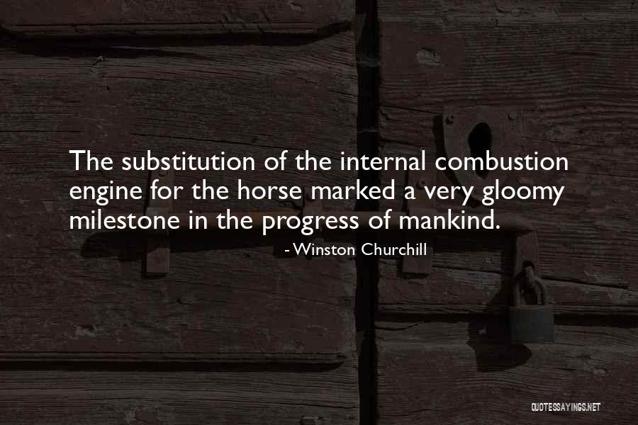 Milestone Quotes By Winston Churchill