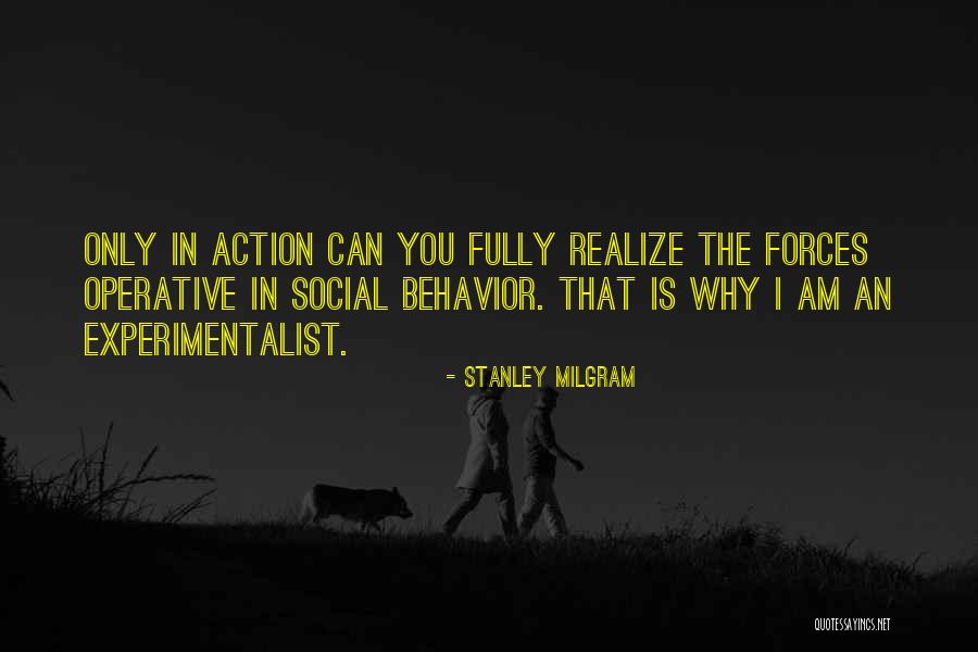 Milgram Quotes By Stanley Milgram Milgram Quotes By Stanley Milgram