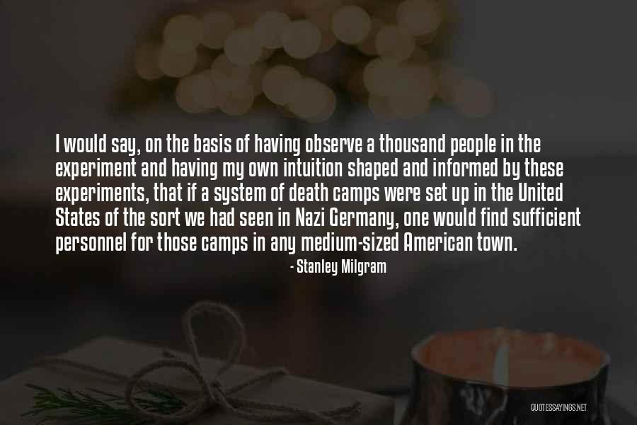 Milgram Quotes By Stanley Milgram Milgram Quotes By Stanley Milgram