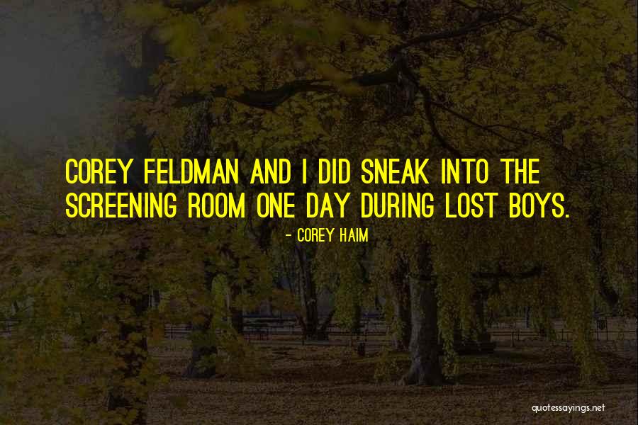 Milhomme Foundation Quotes By Corey Haim Milhomme Foundation Quotes By Corey Haim