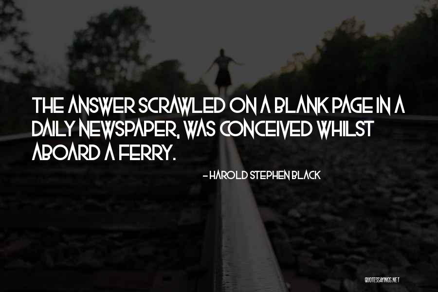 Milien Entfernen Quotes By Harold Stephen Black Milien Entfernen Quotes By Harold Stephen Black