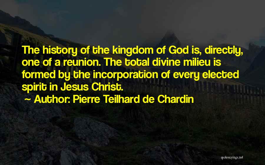 Milieu Quotes By Pierre Teilhard De Chardin