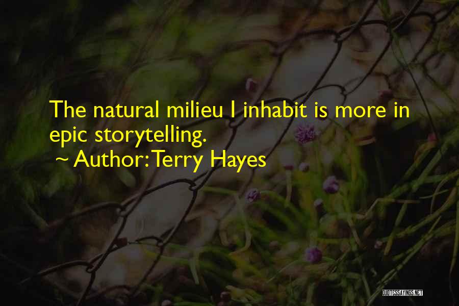 Milieu Quotes By Terry Hayes
