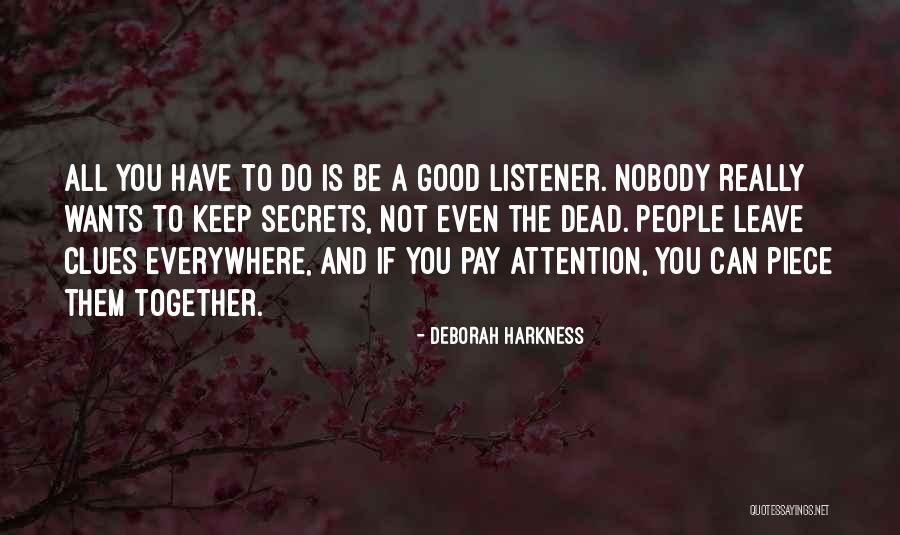 Militaire Tunisien Quotes By Deborah Harkness