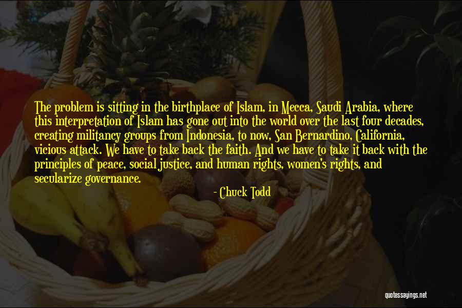 Militancy Quotes By Chuck Todd