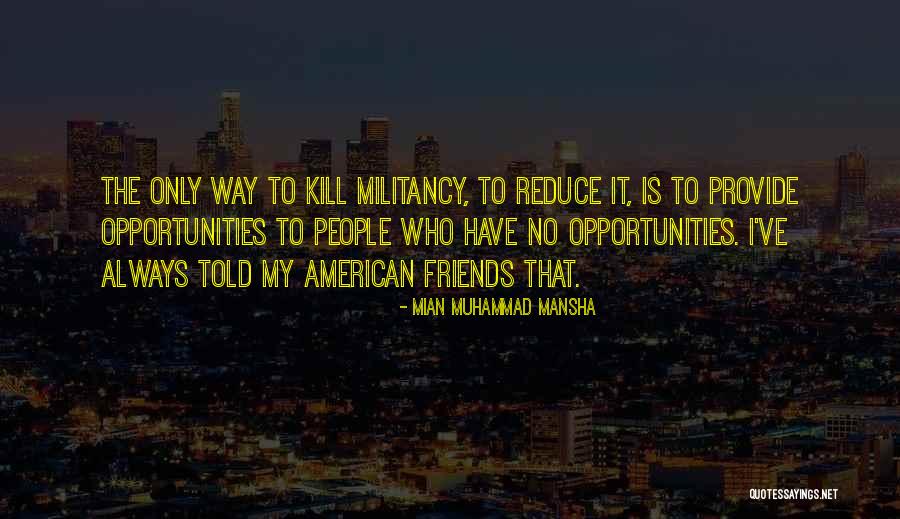 Militancy Quotes By Mian Muhammad Mansha Militancy Quotes By Mian Muhammad Mansha
