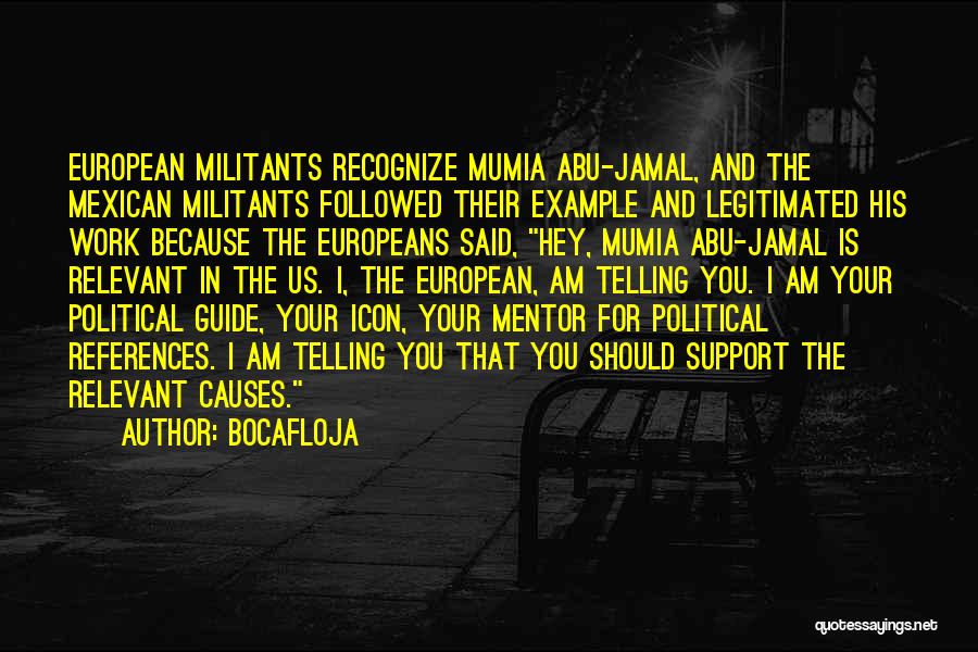 Militants Quotes By Bocafloja