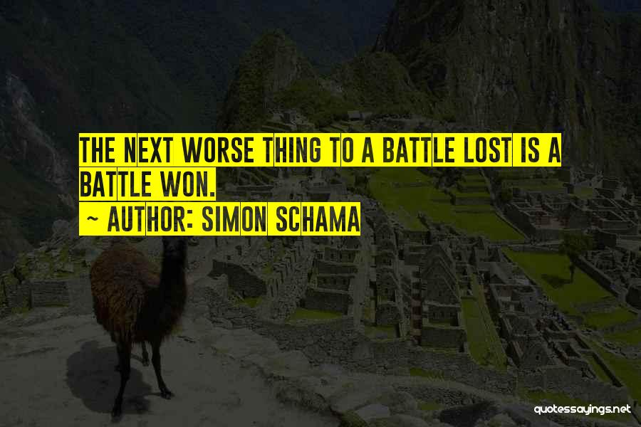 Militarism Quotes By Simon Schama