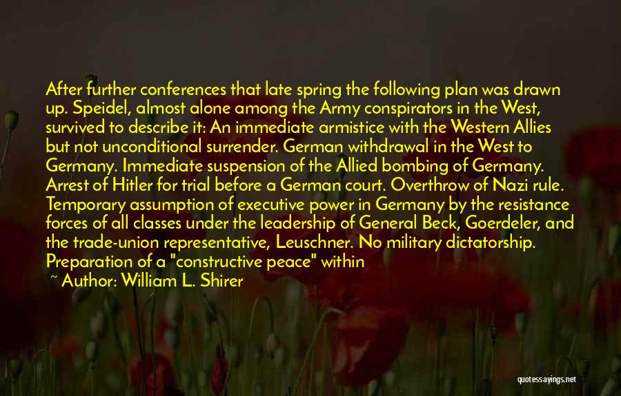Military Allies Quotes By William L. Shirer